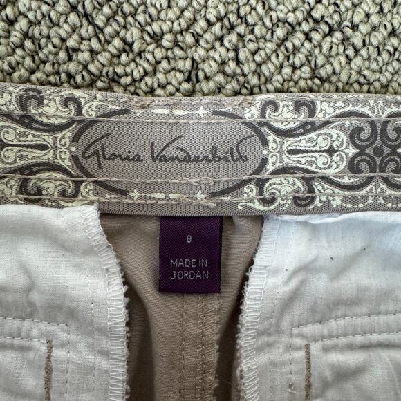 Gloria Vanderbilt Missy Utility Mid Rise Pants US Women's 8 - Picture 2 of 7